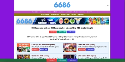Nhà cái 6686 Agency - Sảnh game đa dạng, hấp dẫn nên trải nghiệm